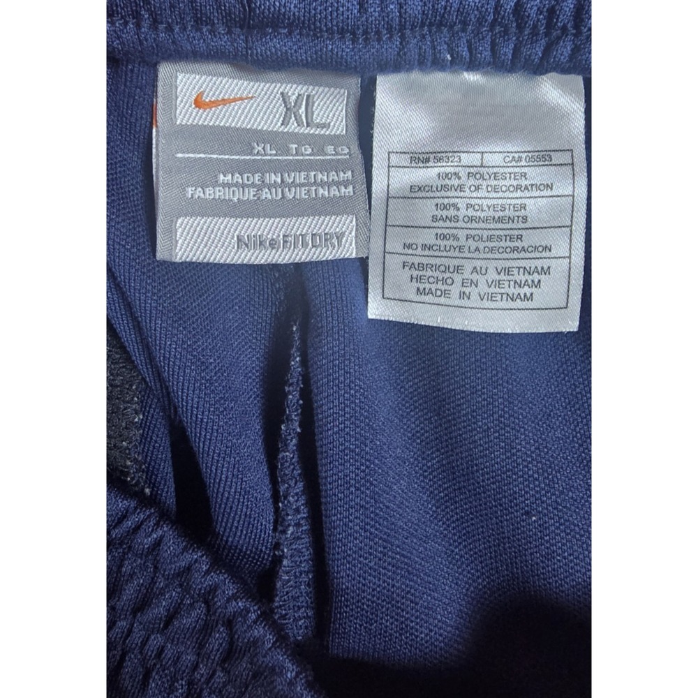 Nike Court Flex Mens XL Dri-FIT Tennis Shorts Blue Zip Pocket 455618-010 - Picture 4 of 7